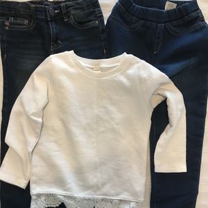 Girls 5T Lot washed but never worn!